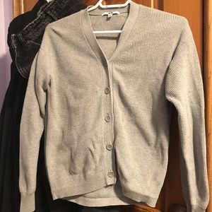 uniqlo cashmere cotton cardigan